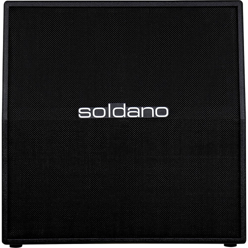 Soldano 412 Angled Cabinet 4x12" Extension Cabinet - Black