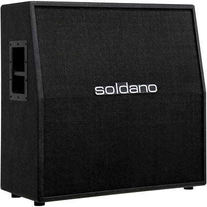 Soldano 412 Angled Cabinet 4x12" Extension Cabinet - Black