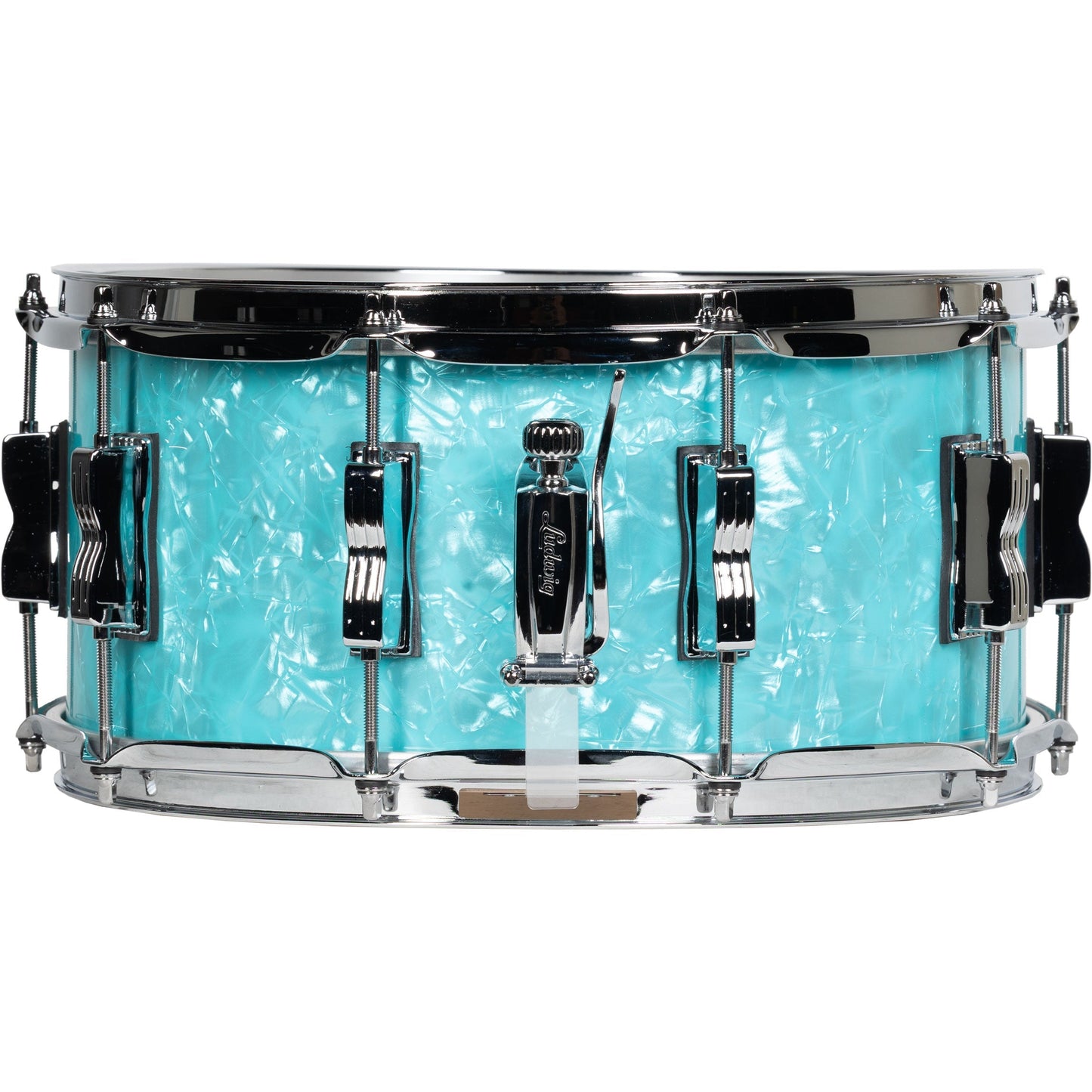 Ludwig Classic Maple Limited Edition 6.5x14 Snare Drum - Teal Pearl
