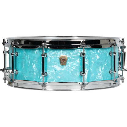 Ludwig Classic Maple Limited Edition 5x14 Snare Drum with Tube Lugs - Teal Pearl