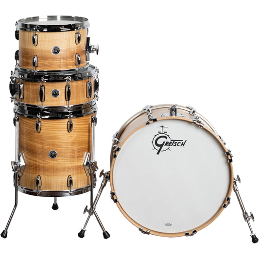 Gretsch Brooklyn Series 140th Anniversary 4-Piece Shell Kit - Figured Ash