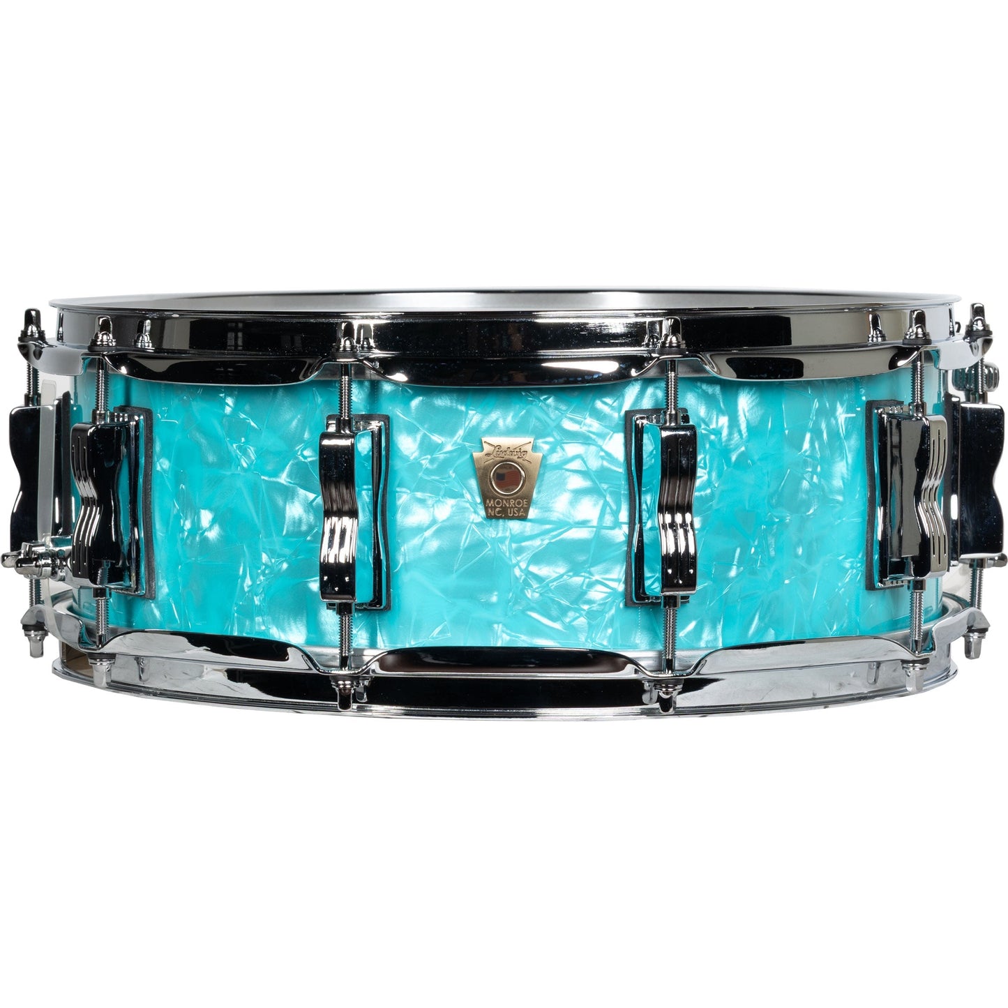 Ludwig Classic Maple Limited Edition 5x14 Snare Drum - Teal Pearl
