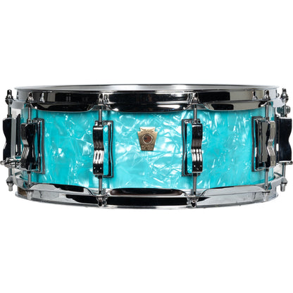 Ludwig Classic Maple Limited Edition 5x14 Snare Drum - Teal Pearl