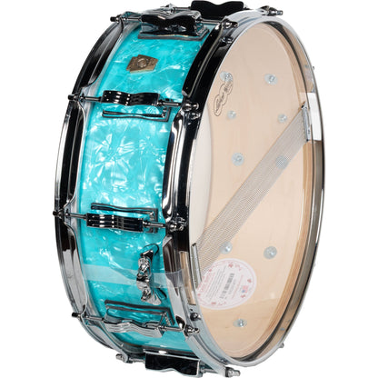 Ludwig Classic Maple Limited Edition 5x14 Snare Drum - Teal Pearl