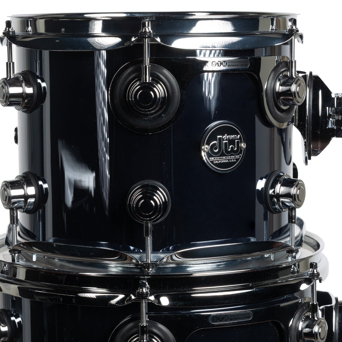 Drum Workshop Performance Series 4-Piece Shell Kit - Chrome Shadow