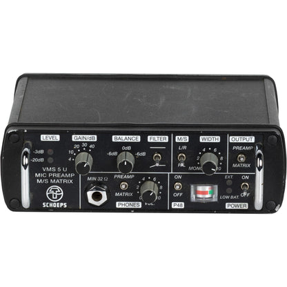 Schoeps VMS 5 U Stereo Microphone Preamplifier
