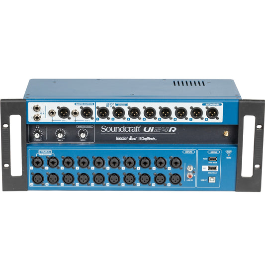 Soundcraft Ui24R Digital Mixer and Multi-Track USB Recorder