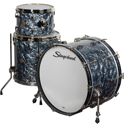 Slingerland Radio King Series 3-Piece Shell Kit - Black Diamond