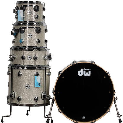 Drum Workshop Collectors Series SonicPly 5-Piece Shell Kit - Broken Glass