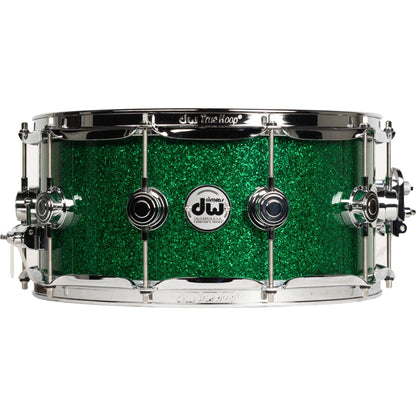 Drum Workshop Collectors Series 6.5x14 Snare Drum - Green Glass