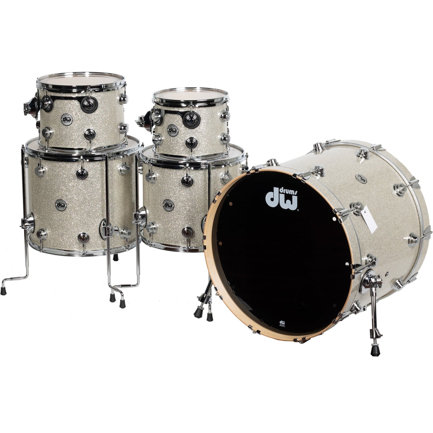 Drum Workshop Collectors Series 5-Piece Shell Kit - Broken Glass