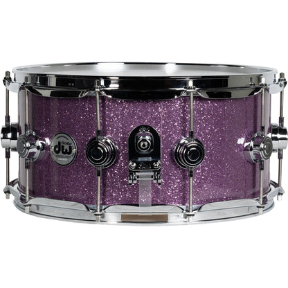 Drum Workshop Collectors Series SonicPly 6.5x14 Snare Drum - Purple Glass