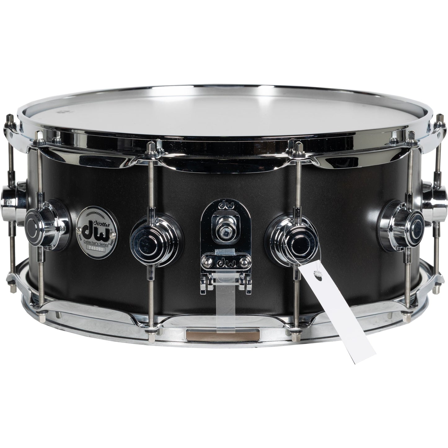 Drum Workshop Collectors Series SonicPly 6x14 Snare Drum - Satin Ebony