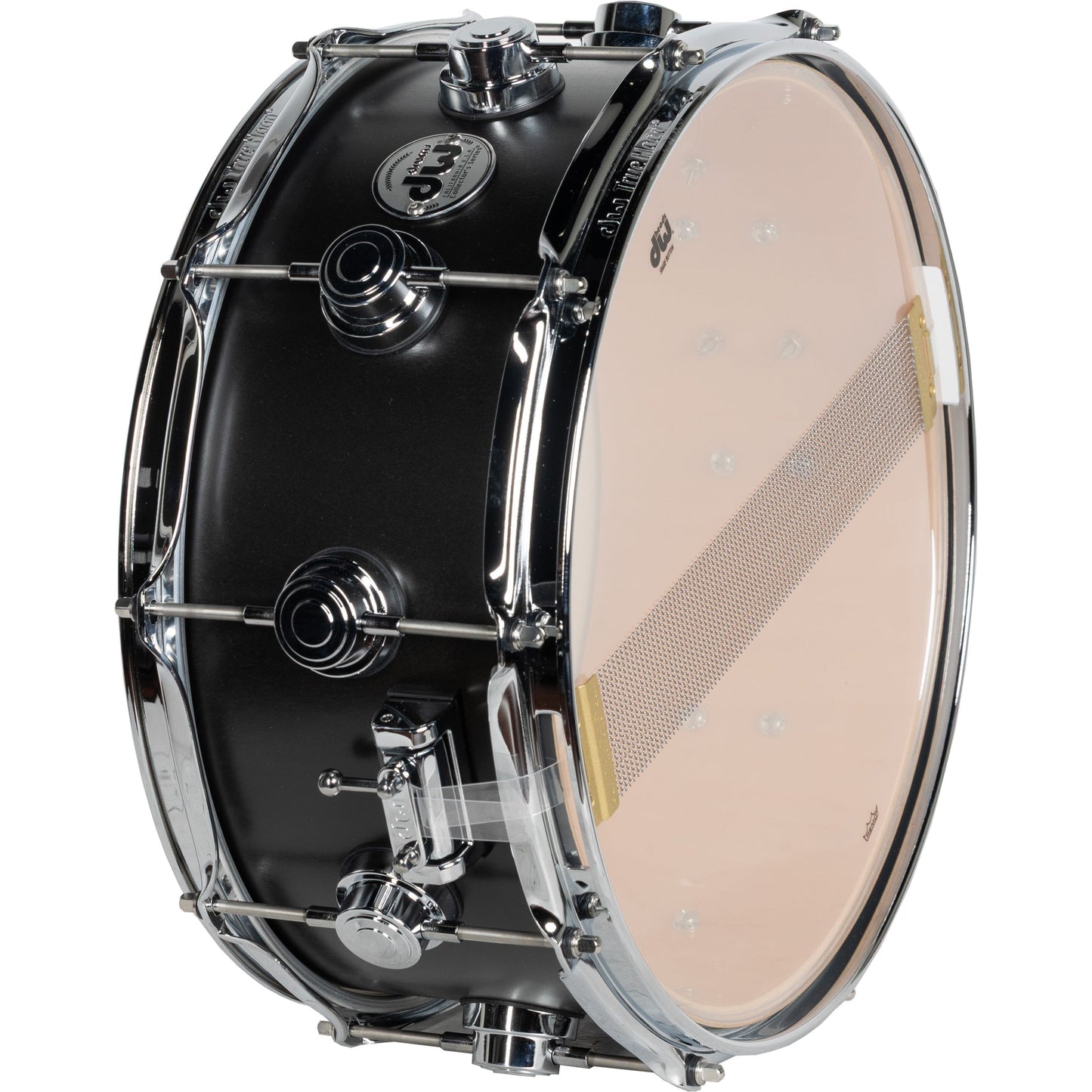 Drum Workshop Collectors Series SonicPly 6x14 Snare Drum - Satin Ebony