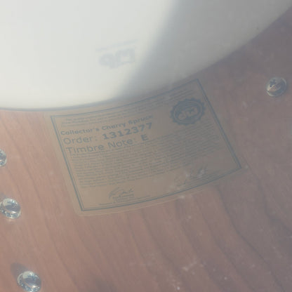 Drum Workshop 4-Piece Shell Kit - Matte Black Hard Satin with Red Pin Stripe