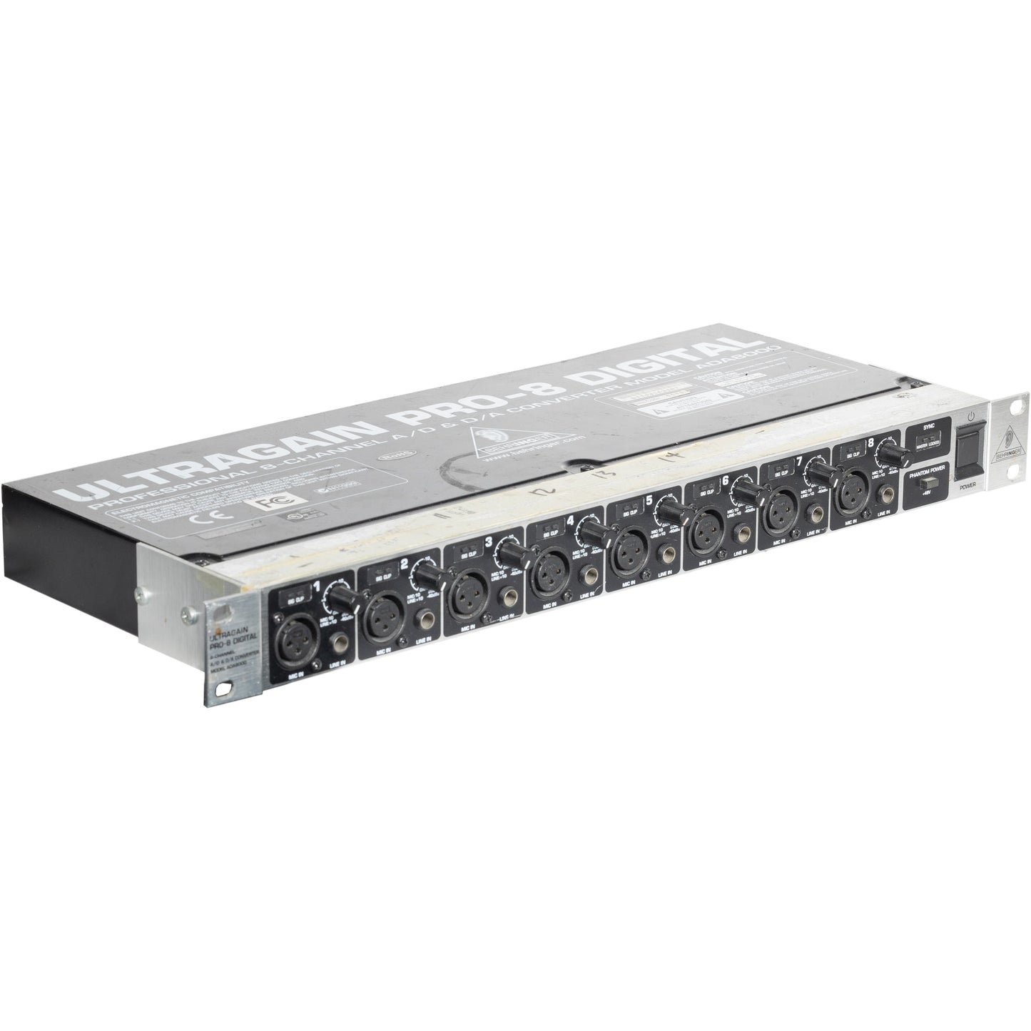 Behringer Ultragain Pro 2-Channel Tube Microphone Preamplifier