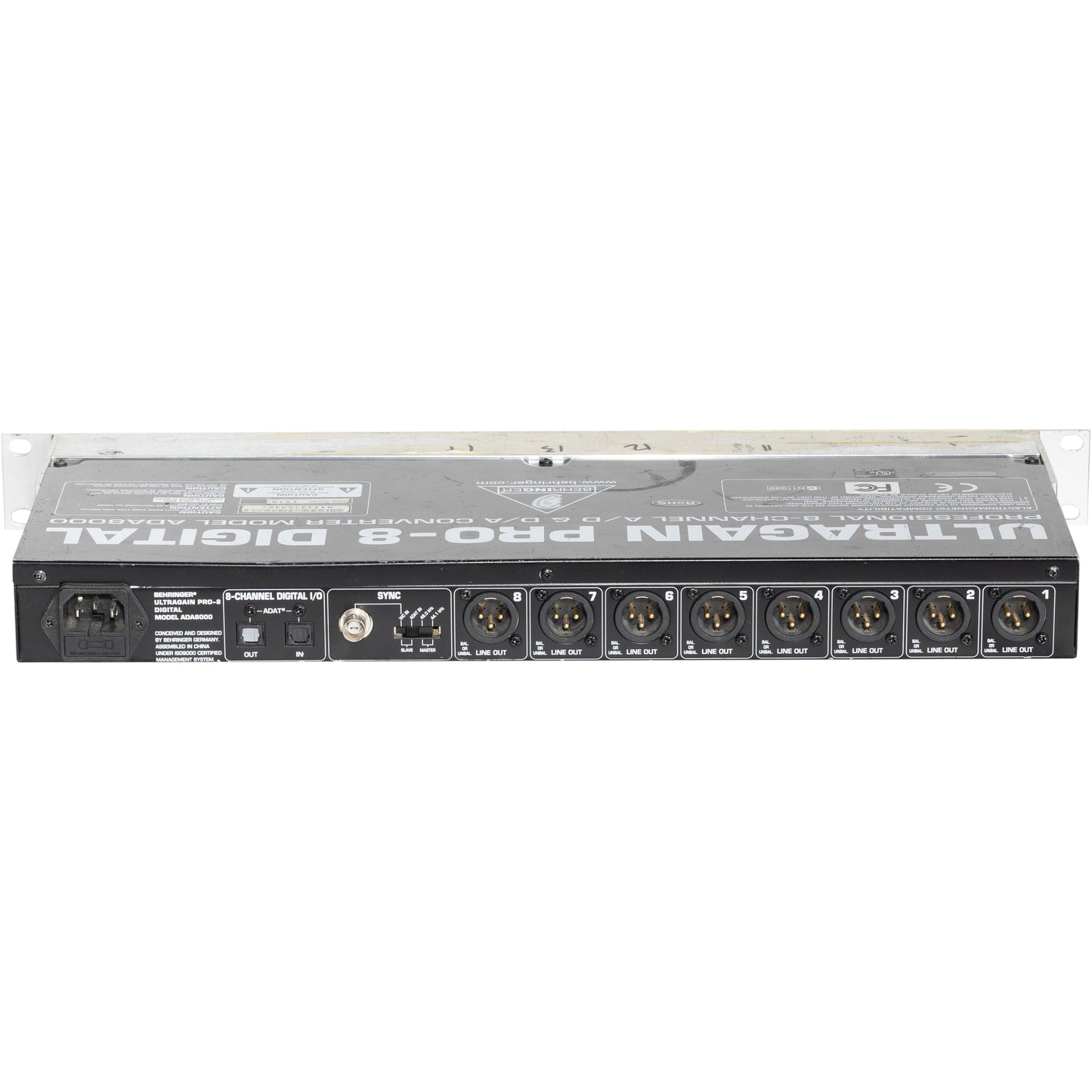 Behringer Ultragain Pro 2-Channel Tube Microphone Preamplifier