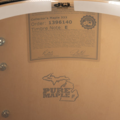 Drum Workshop Collectors Series 3-Piece Shell Kit - Black Ice