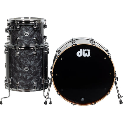 Drum Workshop Collectors Series 3-Piece Shell Kit - Black Diamond