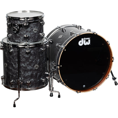 Drum Workshop Collectors Series 3-Piece Shell Kit - Black Diamond