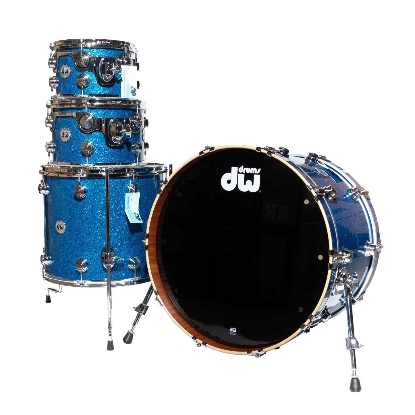 Drum Workshop Collectors Series 5-Piece Shell Kit - Ivory Chaos