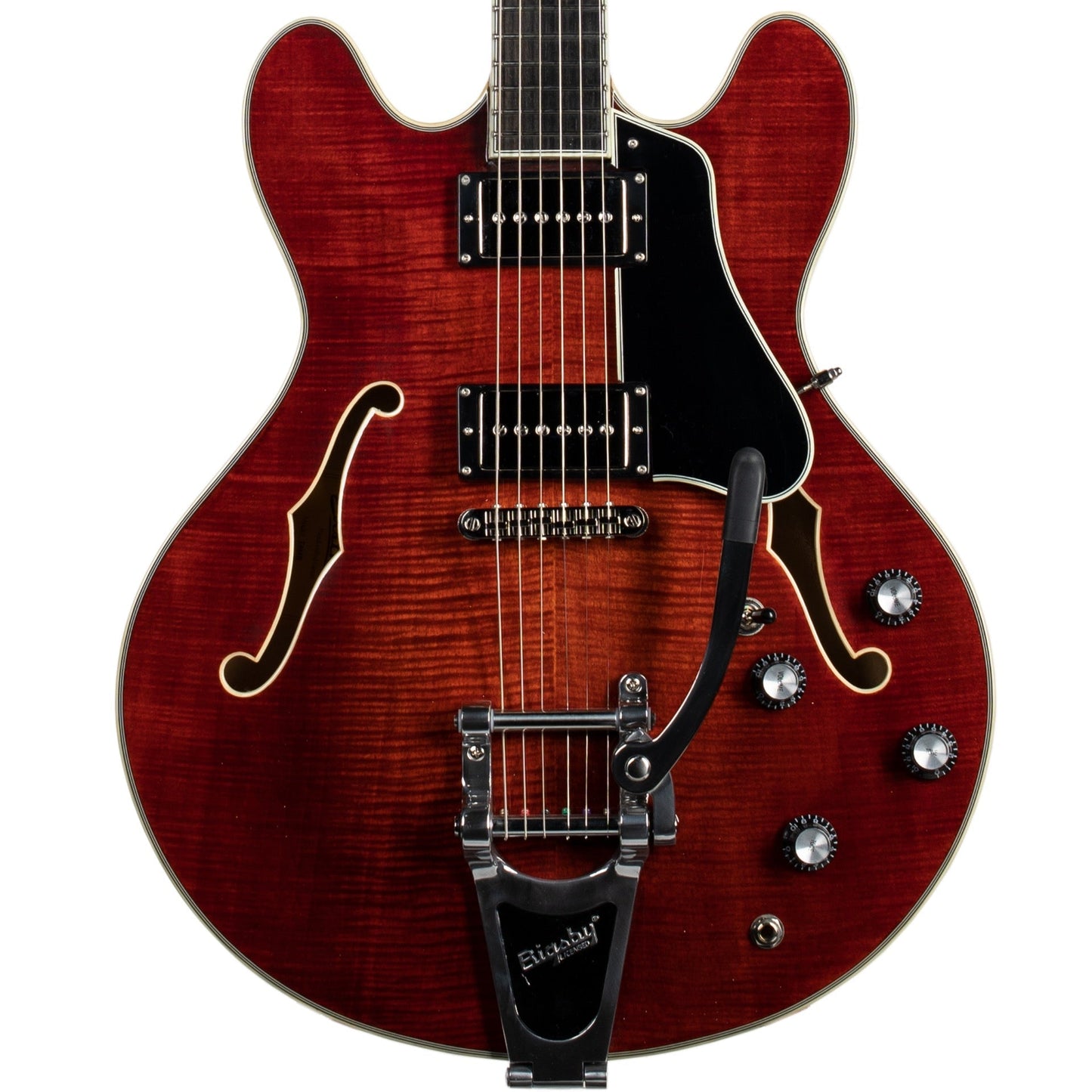 Eastman T486B Thinline Semi-Hollow Guitar - Classic Finish