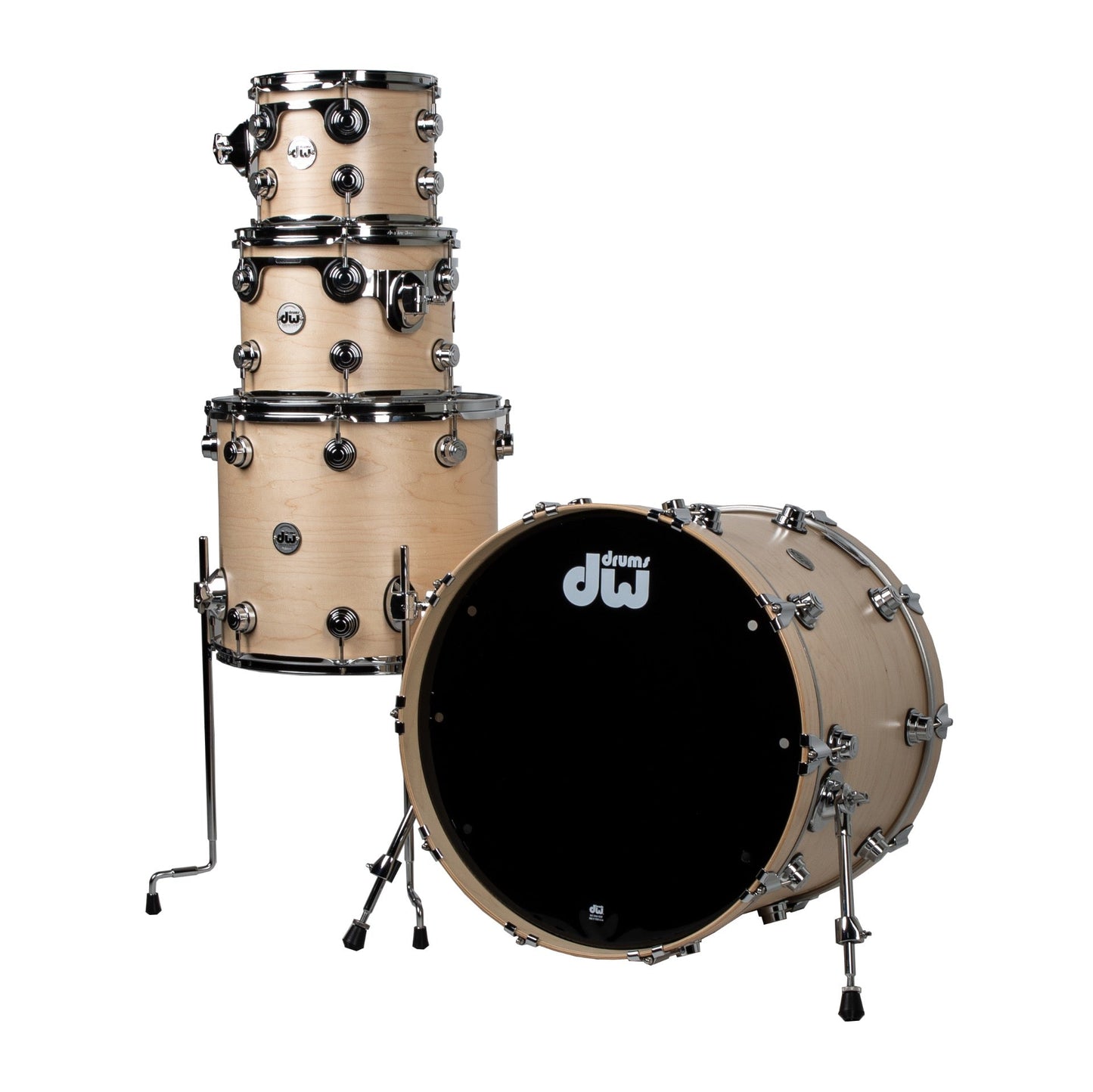 Drum Workshop Collectors Series 4-Piece Shell Kit - Natural Satin Oil