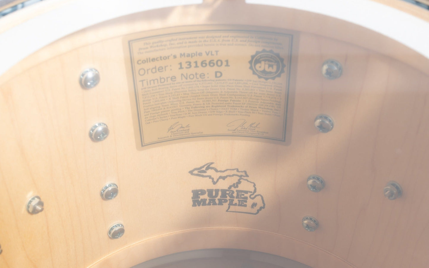 Drum Workshop Collectors Series 5-Piece Shell Kit - Ivory Chaos