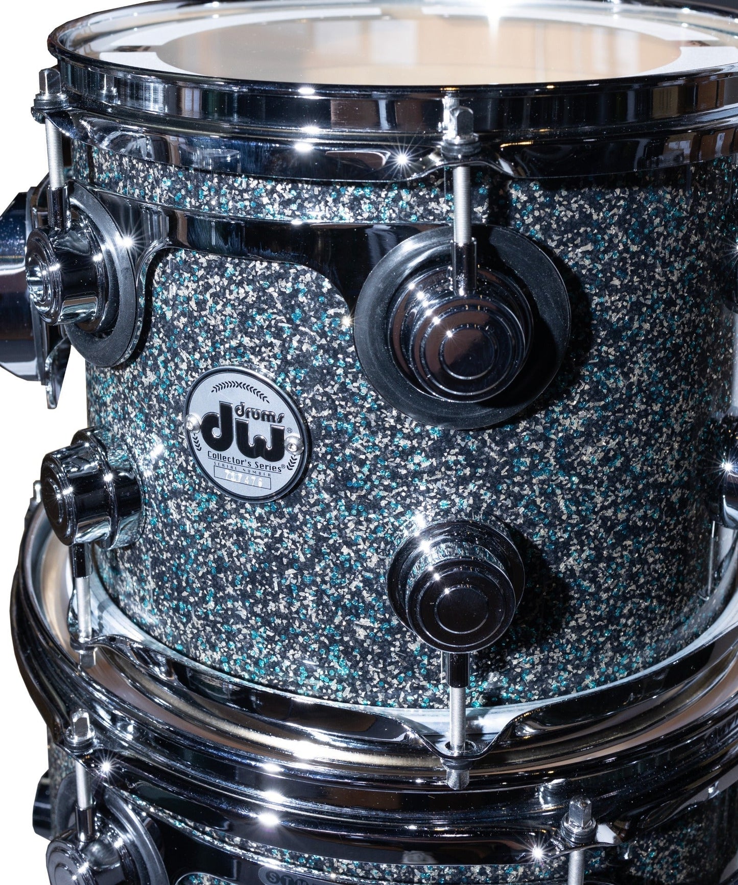 Drum Workshop Collectors Series 5-Piece Shell Kit - Ivory Chaos