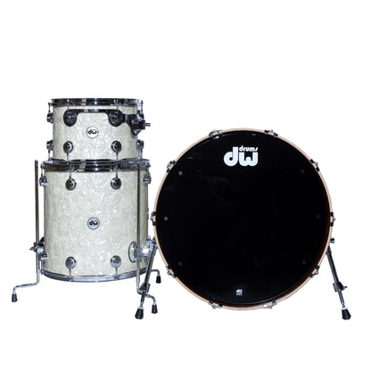 Drum Workshop Collectors Series 5-Piece Shell Kit - Ivory Chaos