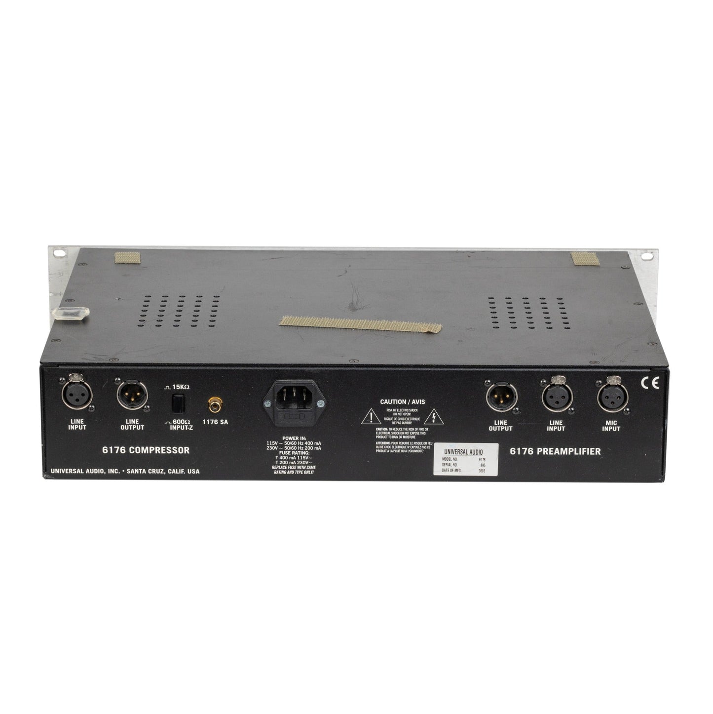 Universal Audio 6176 Tube Channel Strip