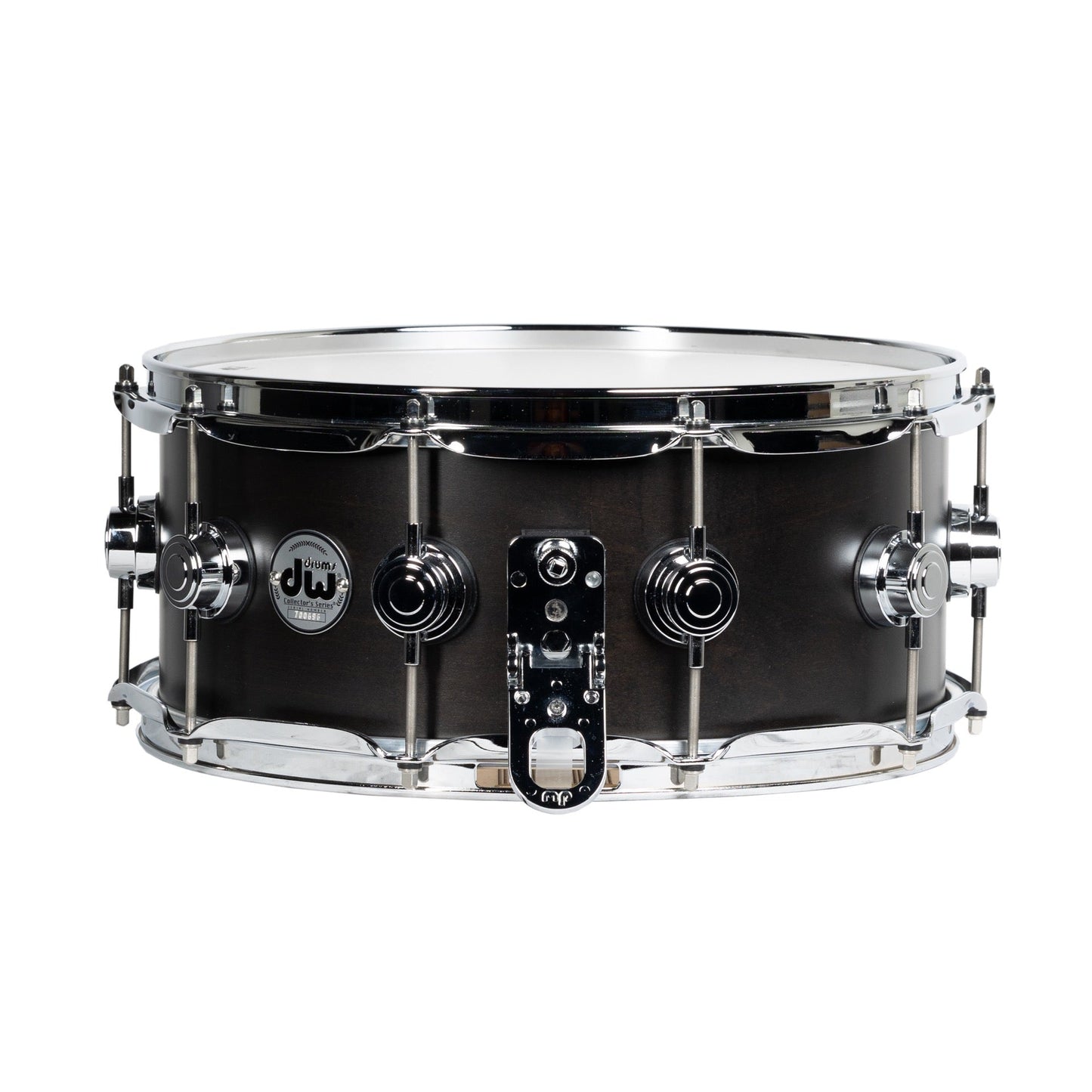 Drum Workshop Collectors Series 6x14 Ebony Satin Classic Snare Drum