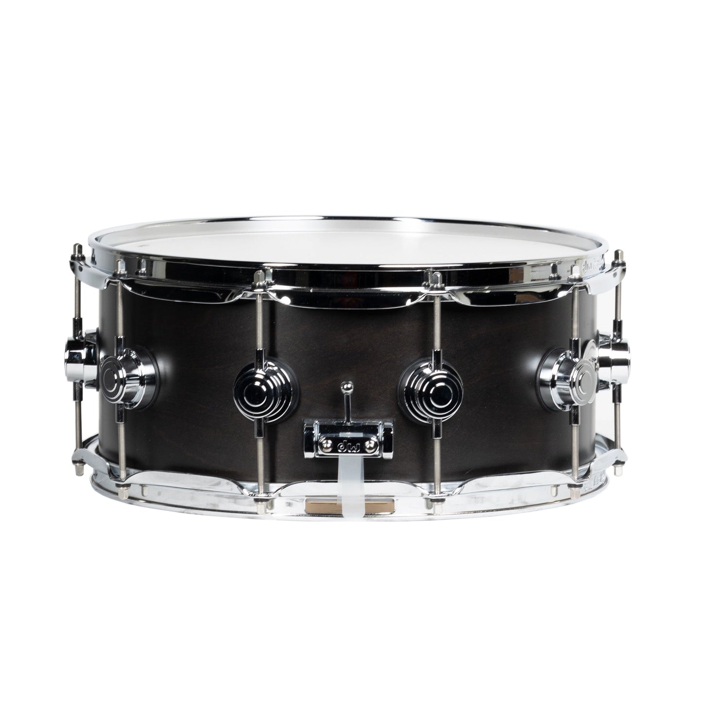 Drum Workshop Collectors Series 6x14 Ebony Satin Classic Snare Drum