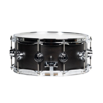 Drum Workshop Collectors Series 6x14 Ebony Satin Classic Snare Drum