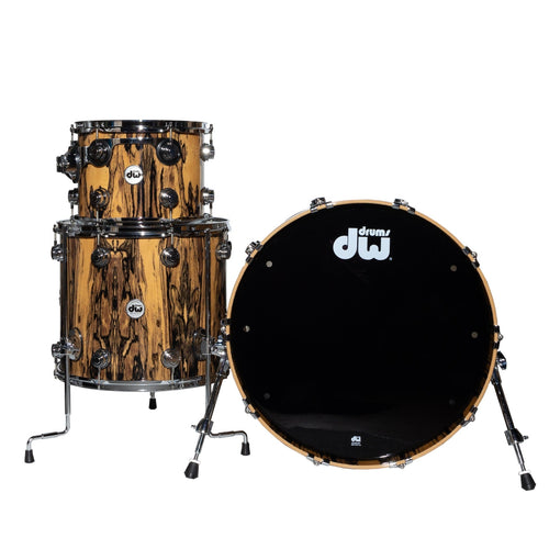 Drum Workshop Collectors Series 3-Piece Shell Kit - Royal Ebony