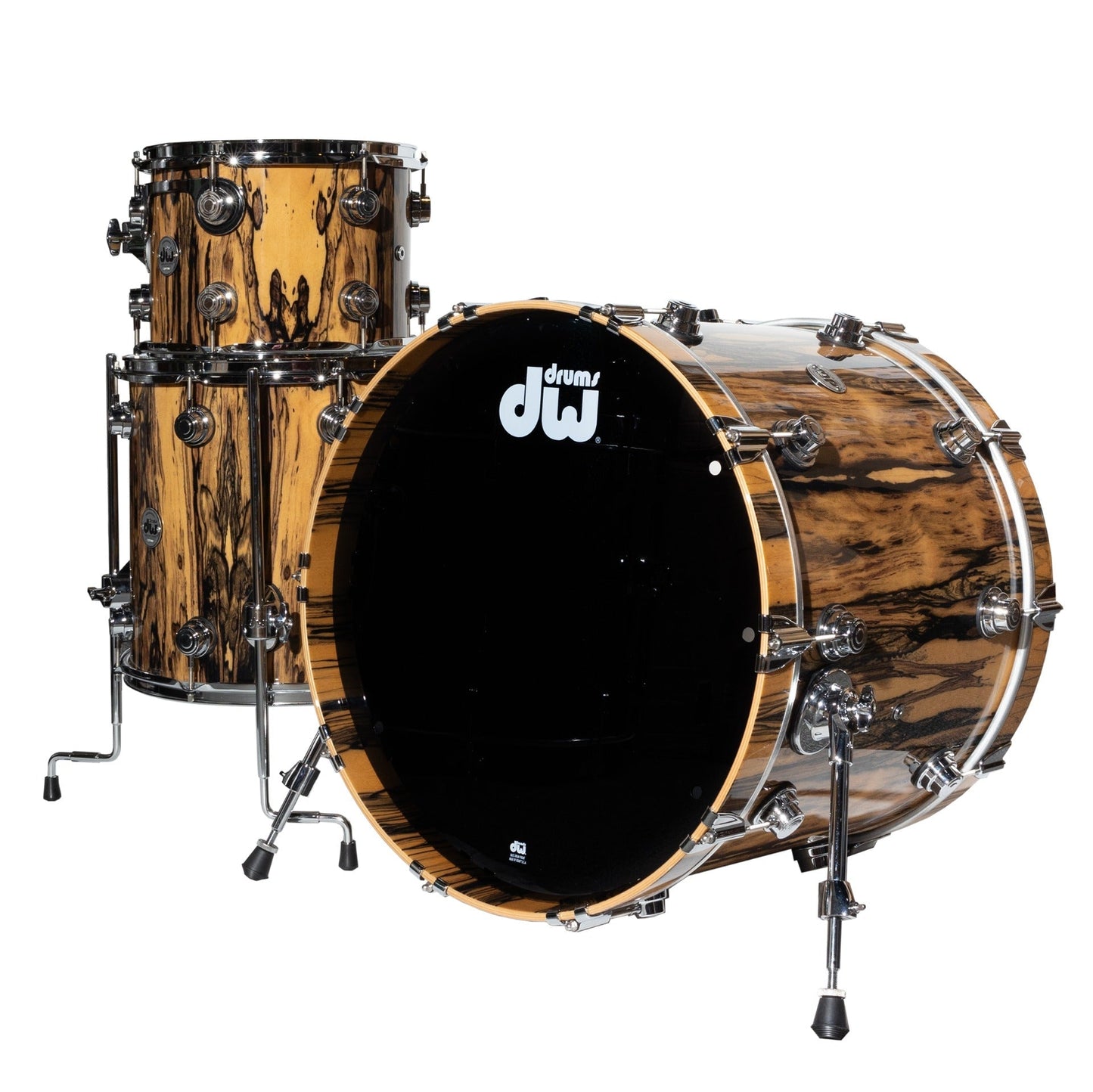 Drum Workshop Collectors Series 3-Piece Shell Kit - Royal Ebony