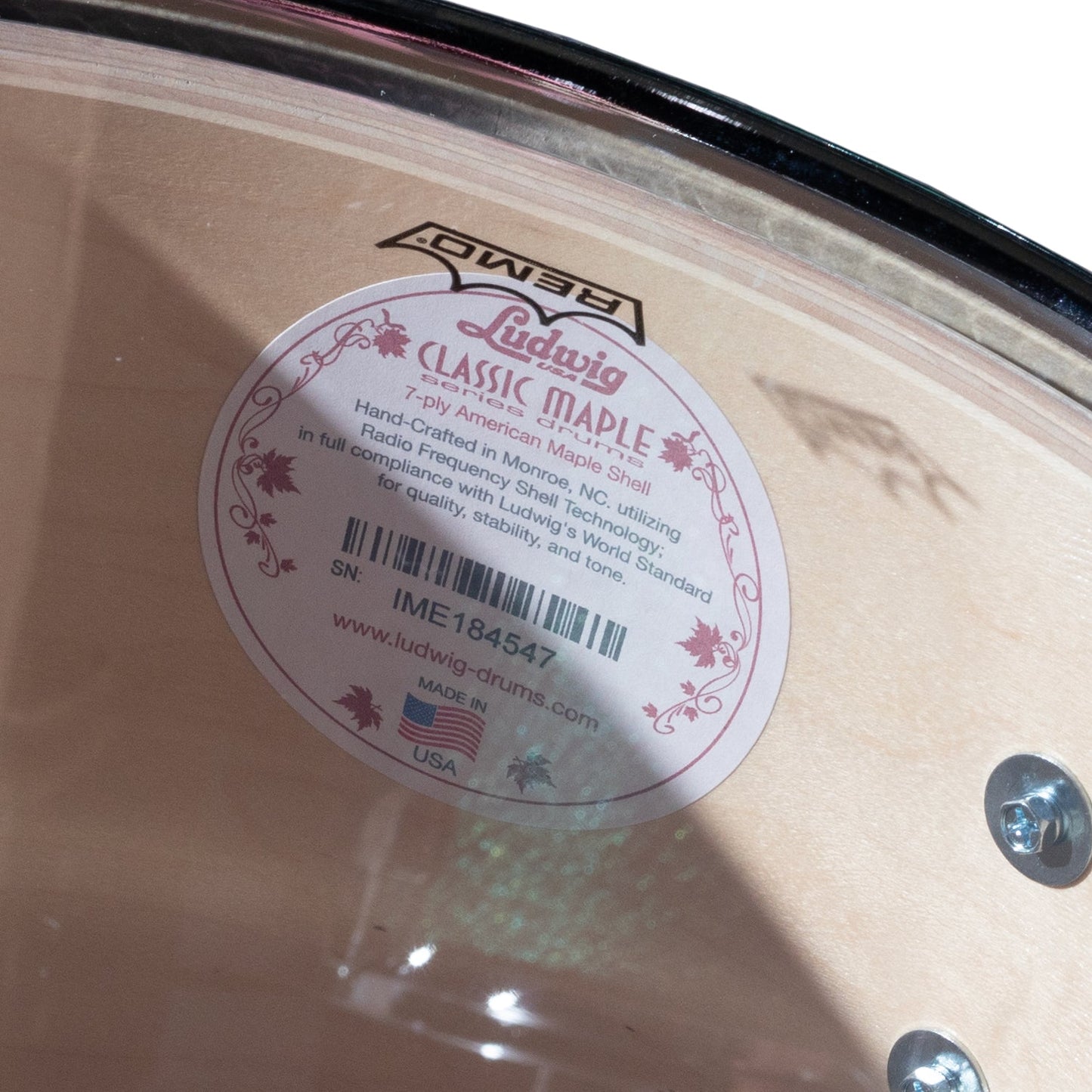 Ludwig Classic Maple 3-Piece Fab Drum Kit - Black Pearl - AIMM Exclusive