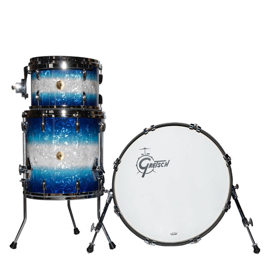 Gretsch USA Custom 3-Piece Shell Kit - Blue Burst Pearl
