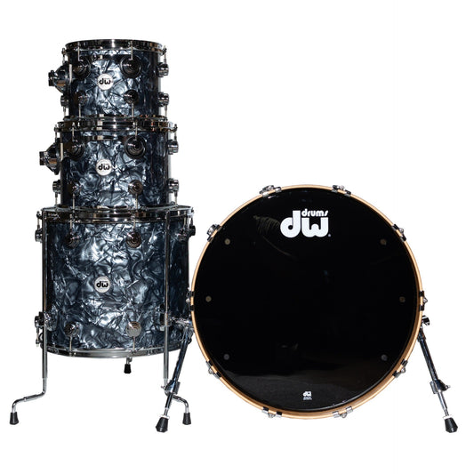 Drum Workshop Collectors Series 4-Piece Shell Pack - Grey Marine