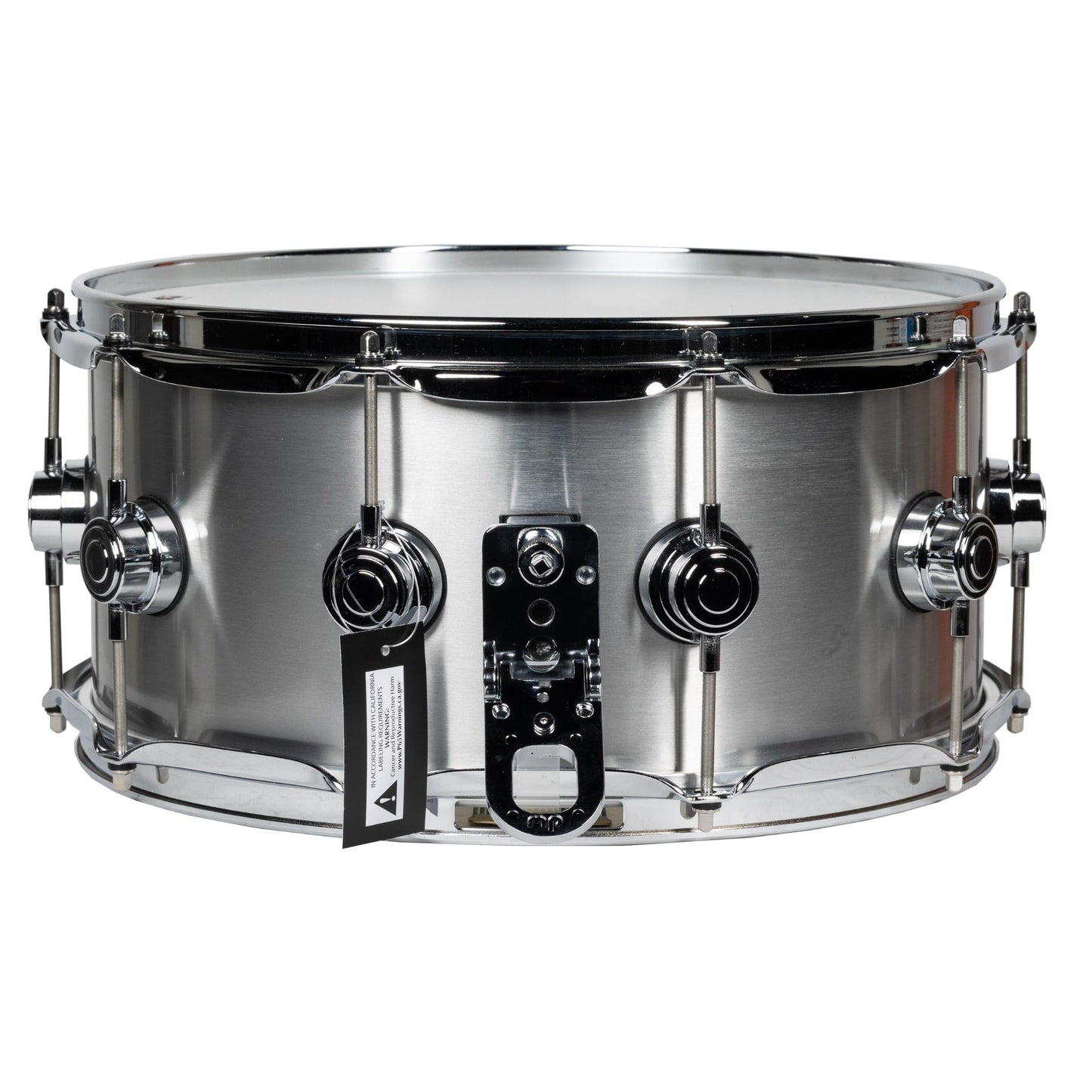 Drum Workshop 6.5x14"  Aluminum Snare Drum with Chrome Hardware