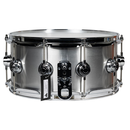 Drum Workshop 6.5x14"  Aluminum Snare Drum with Chrome Hardware