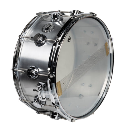 Drum Workshop 6.5x14"  Aluminum Snare Drum with Chrome Hardware