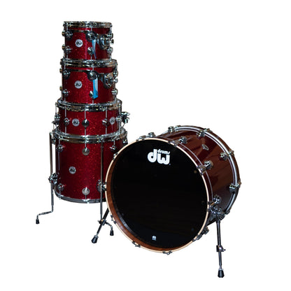 Drum Workshop Collectors Series 5-Piece Shell Kit - Ivory Chaos