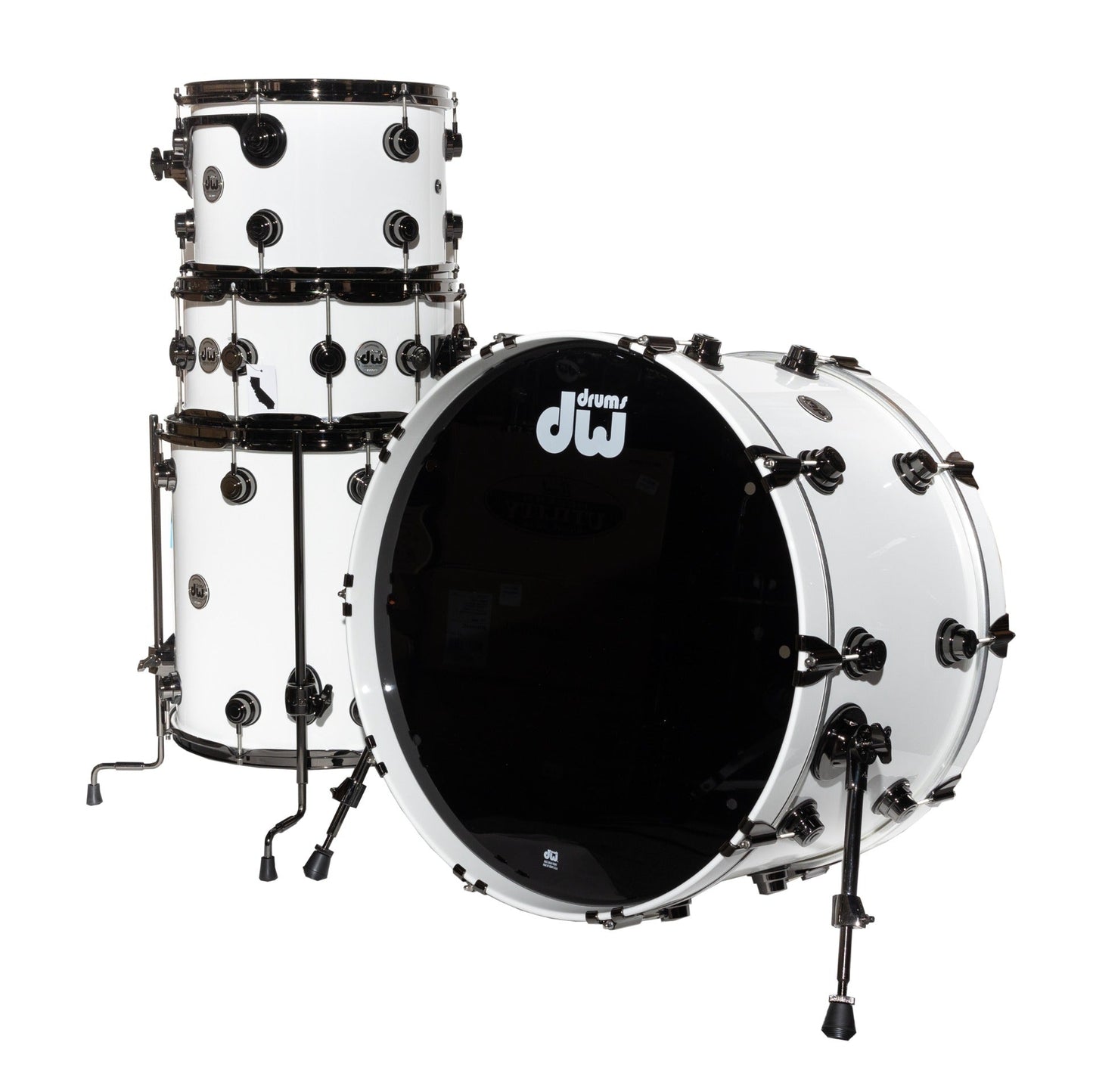 Drum Workshop Collectors Series 4-Piece Shell Kit - Gloss White