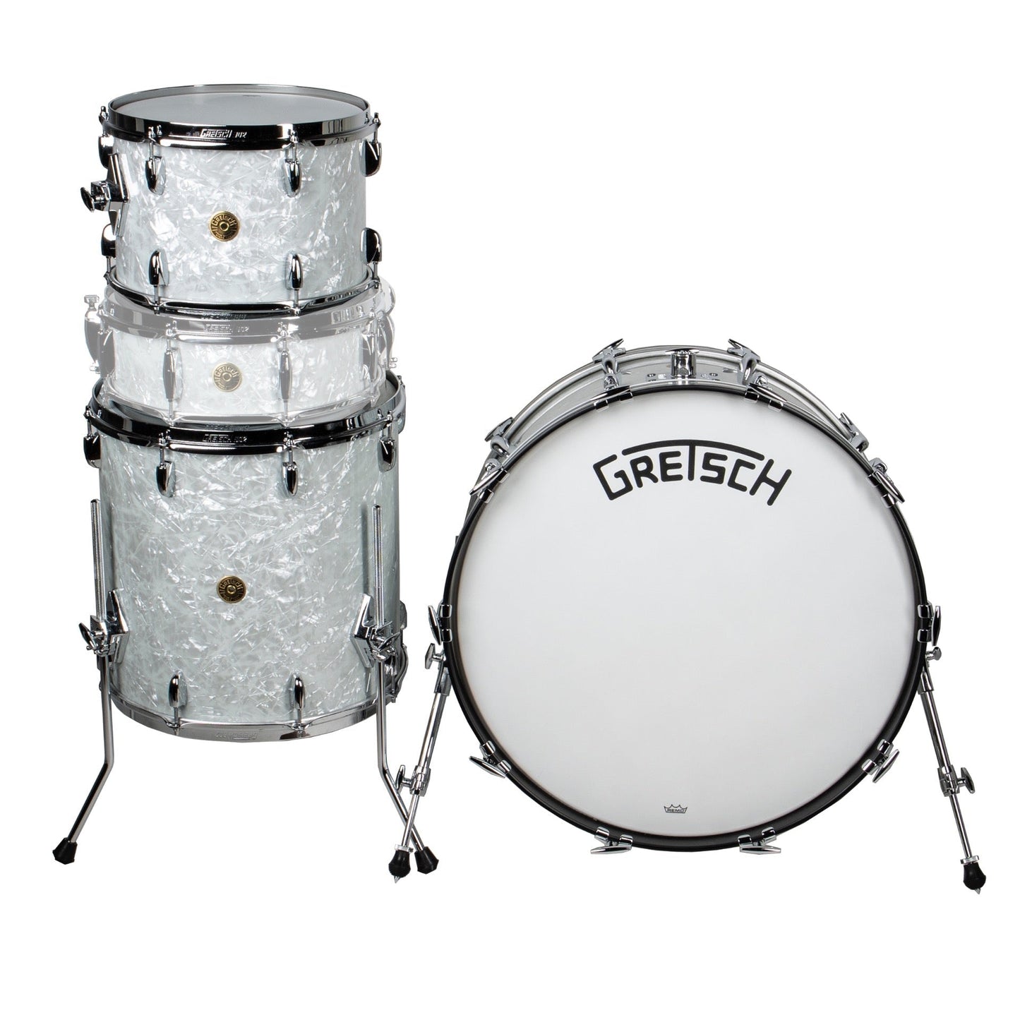 Gretsch Broadkaster Series 3-Piece Drum Kit - 60’s Marine -No Snare -