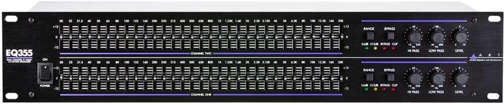 ART EQ355 Dual Channel 31-Band Equalizer