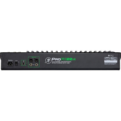 Mackie ProFX22v3 22-channel Mixer with USB and Effects