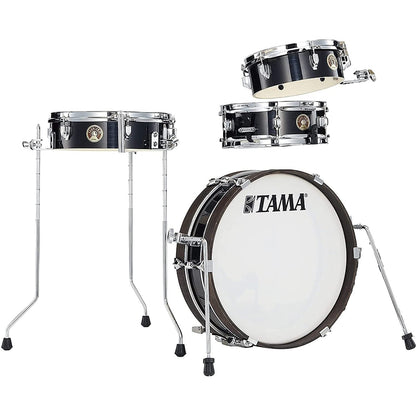 Tama Club Jam Pancake 4-Piece Shell Kit - Hairline Black