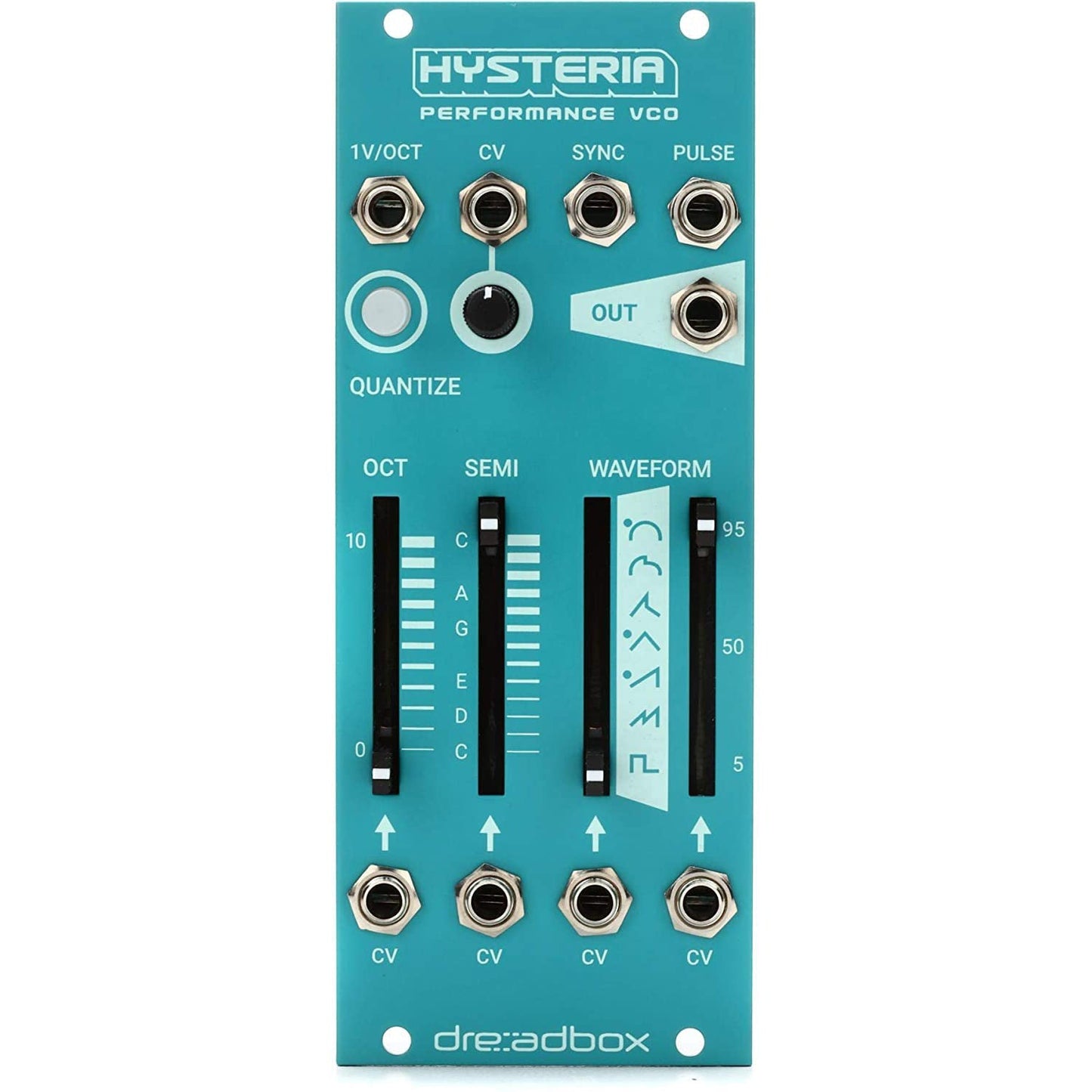 Dreadbox Hysteria 10 hp Performance Oscillator with Note Quantize