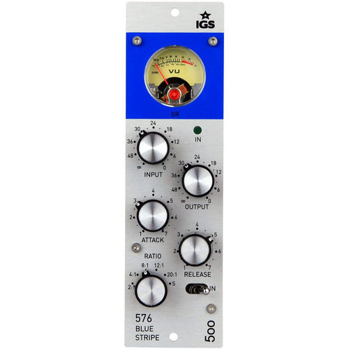 IGS Audio 576 Blue Stripe 500 Series FET Compressor